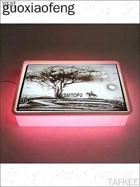 Детский стол для рисования песком (с подсветкой и usb входом)