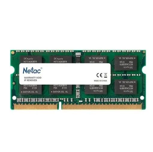 Netac Оперативная память DDR3L 8GB 1600MHz CL11 (11-11-11-28) DDR3L, 1600 МГц, 1 x 8 ГБ (NTBSD3N16SP-08)