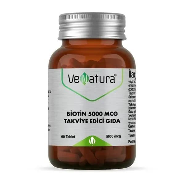 Venatura Biotin 5000 мкг, 90 таблеток