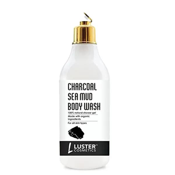 LUSTER Charcoal Sea Mud Body Wash Гель для душа с древесным углём и грязью Мёртвого моря 300мл