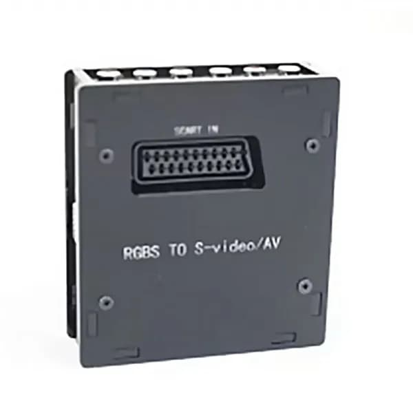 Конвертер RGB в S-Video /AV для ретро-аркадных видеоигр, аксессуар для игры в RGBS
