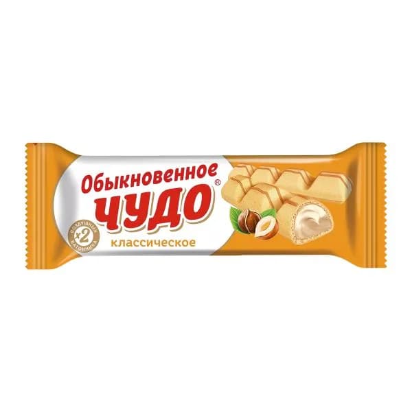 Батончик вафельный Обыкновенное чудо 40г