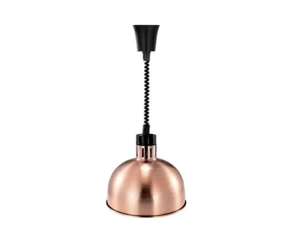 Лампа тепловая Kocateq DH 635RB NW c ИК нагревом, подвесная, с плафоном медного цвета 250x220 мм