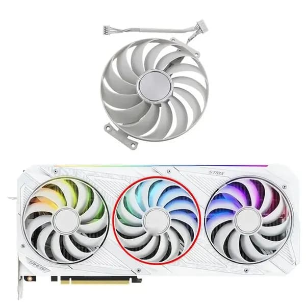 Вентилятор для Asus ROG strix RTX 3090 3080 3070 ЦЕНТРАЛЬНЫЙ