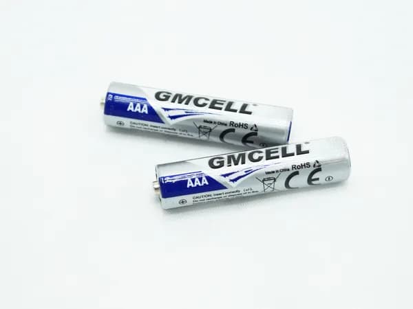 GMCELL Батарейка AAA, ZnMnO2 (марганцево-цинковый) тип, 1200 мА•ч, 1,5 В, 2 шт