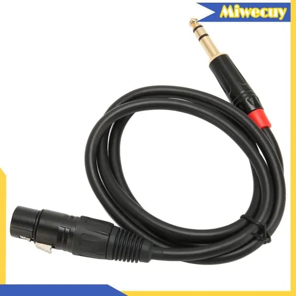Кабель XLR-TRS, качественные материалы, для записи и живых выступлений