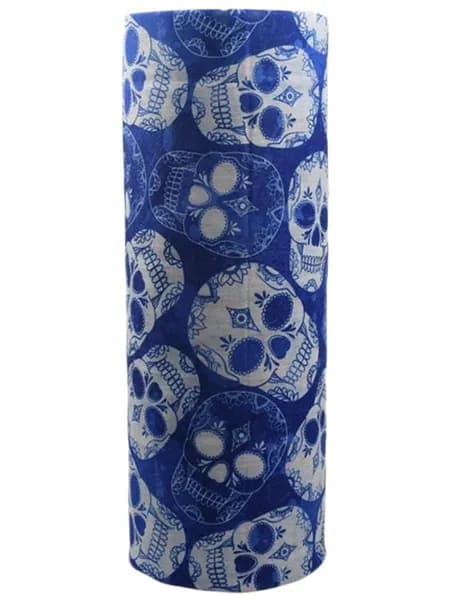 Бафф Черепа синие The Cool Color 1346