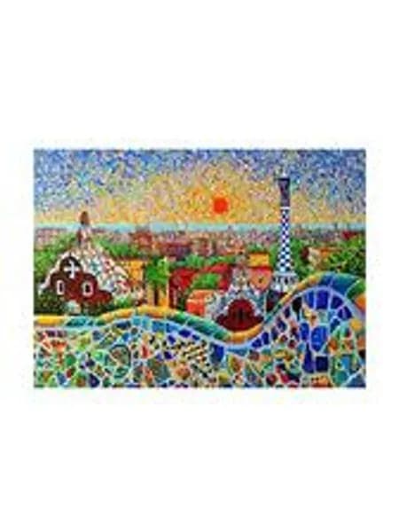 5D DIY Diamond Painting Spanien Sonnenaufgang набор для алмазной мозаики 30x40см