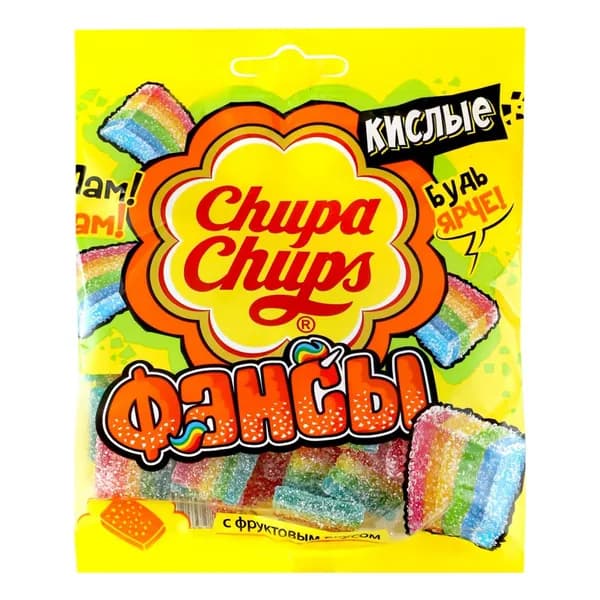 Жевательный мармелад Chupa Chups Фансы 70 г
