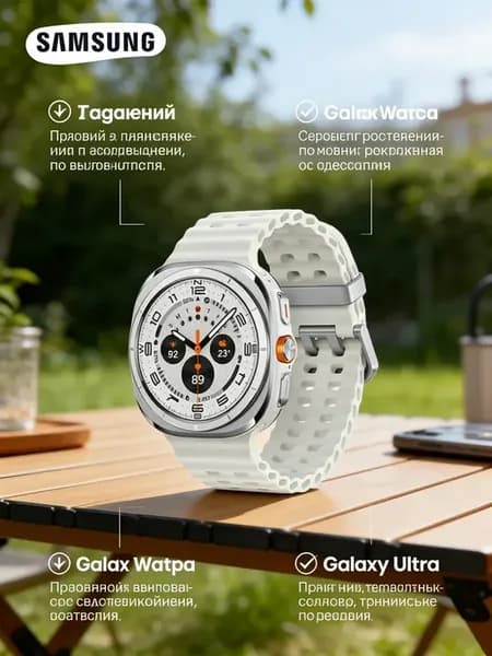 Galaxy Watch Ultra от стиль и прочность