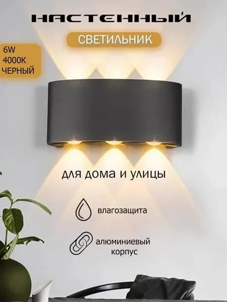 Настенный светильник для дома и улицы