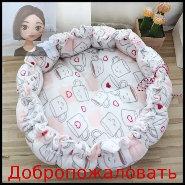 Кровать для животных: кошки и собаки, домик из тыквы, двусторонняя кровать