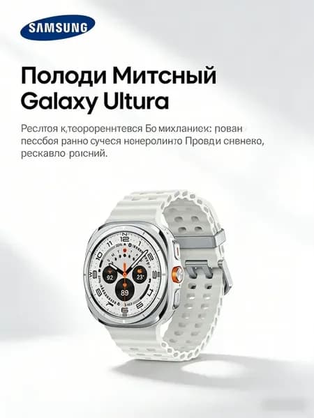 Galaxy Watch Ultra — ваш надежный спутник
