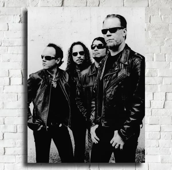 Постер Metallica - 30х40см, Плакат Metallica, арт.1