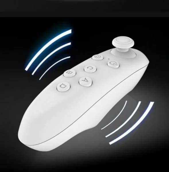 Беспроводной Bluetooth контроллер/джойстик/геймпад OXG для всех моделей шлемов виртуальной реальности / VR очков Android и IOS белый