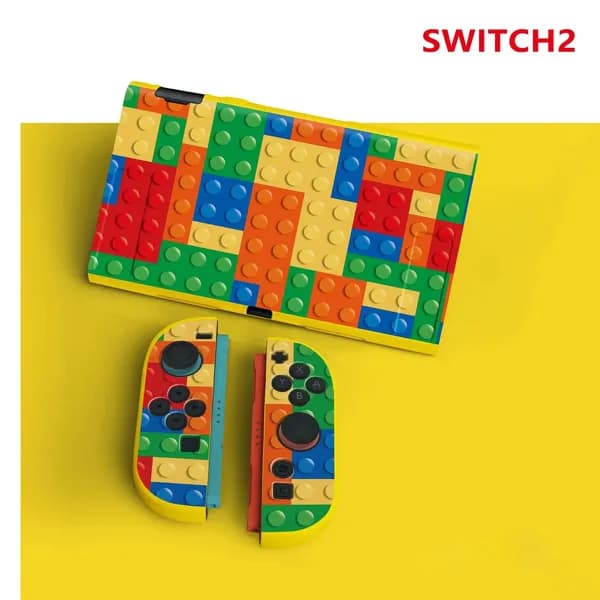 Силиконовый защитный чехол на игровую приставку Nintendo Switch 2, мягкий чехол из TPU Покемон Пикачу