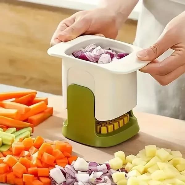 Овощерезка, терка, шинковка, нож для фигурной нарезки соломкой и кубиками картофеля фри, овощей и фруктов