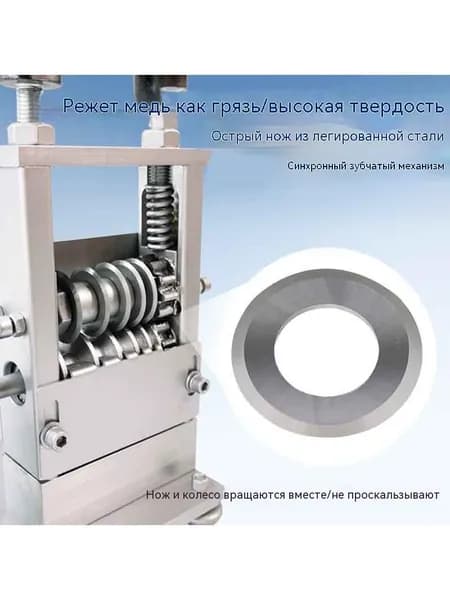 Специальное лезвие для машины для зачистки проволоки