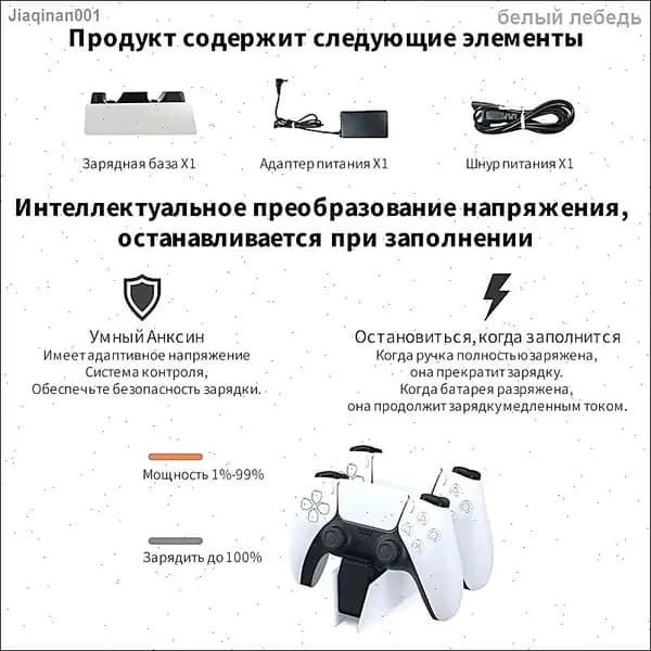 Эксклюзивная станция для зарядки контроллеров PS5