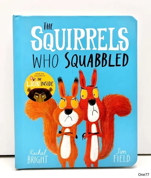 The Squirrels Who Squabbled Rachel Bright Книга на иностранном языке на английском языке