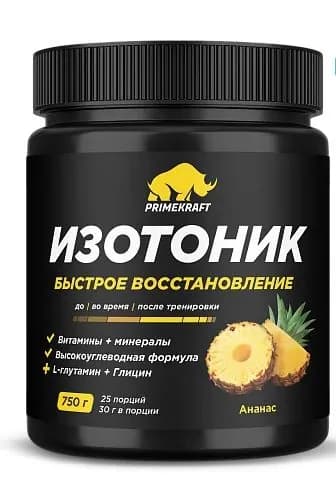 Изотоник PRIMEKRAFT 750 г, ананас