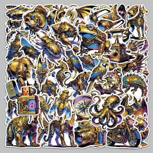 Наклейки, листов: 50