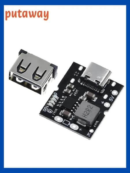 W4Тип-C USB 5V 2A Повышающий Преобразователь Модуль Питания DIY Зарядное Устройство, Без Сварки