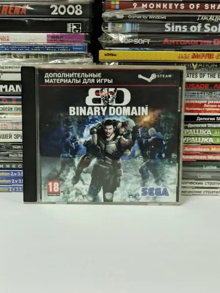 Видеоигра для ПК Binary Domain 2012 на PC DVD