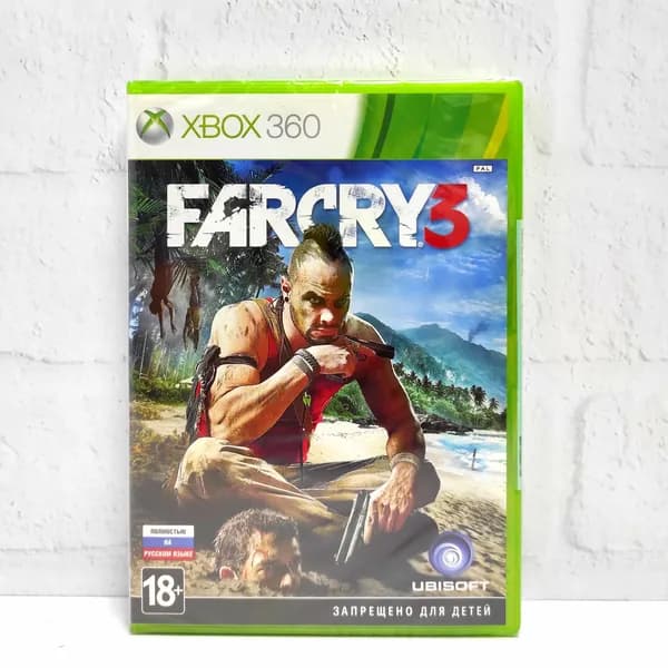 Far Cry 3 Полностью на русском Видеоигра на диске Xbox 360. Товар уцененный