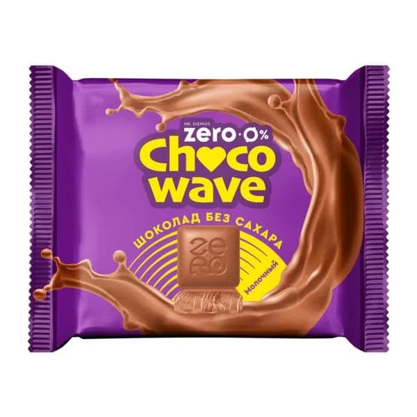Шоколад Mr Djemius Zero без сахара ассорти Chocowave 60г