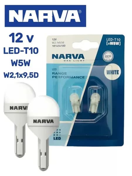 Лампы автомобильные светодиодные 12v w5w LED-T10 - 2 шт
