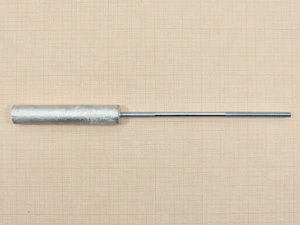 Анод магниевый M6, 110x21 мм, шпилька 180 мм