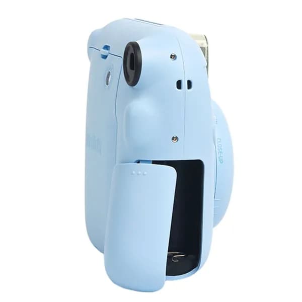 Боковая крышка батарейного отсека камеры Polaroid mini12-синий
