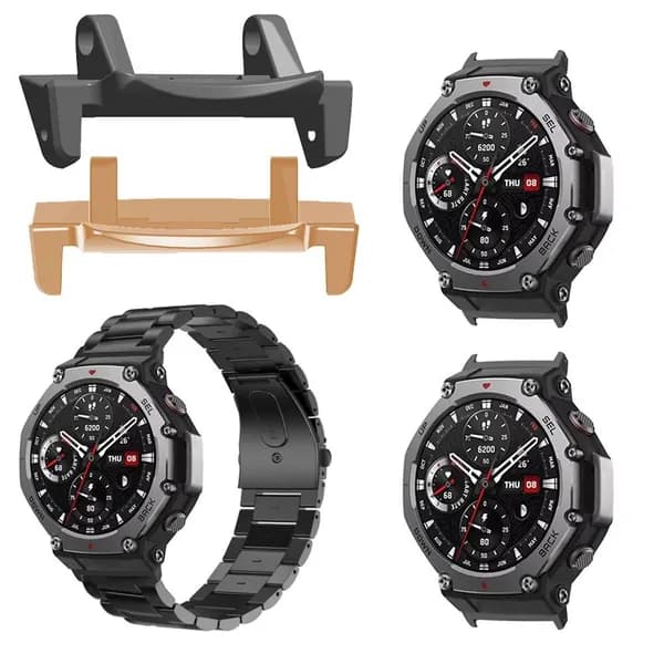 Металл Адаптер для ремешка часов Для Amazfit T-Rex3 2шт 22мм