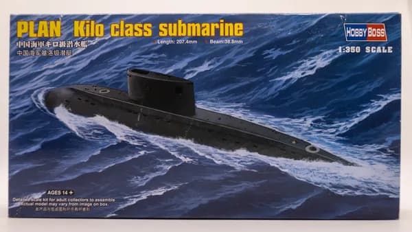 HobbyBoss/83501Сборная модель Подводная лодка 877 "Палтус" (Варшавянка, НАТО - Kilo)