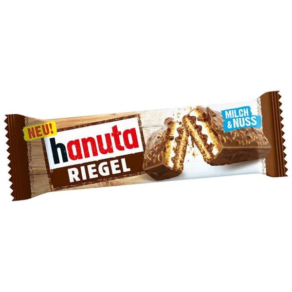 Вафли Hanuta Riegel, 34,5 г 2шт
