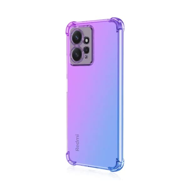 Противоударный чехол с усиленными углами для Xiaomi Redmi Note 12 4G (23021RAAEG, 23021RAA2Y, 23027RAD4I, 23028RA60L) с защитой камеры и экрана