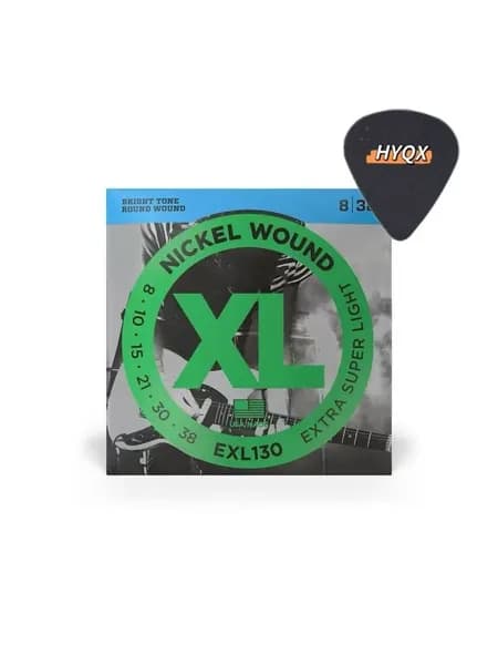 Струны для электрогитары D'Addario EXL130 6 струн 8-38Дополнительные гитарные выборы
