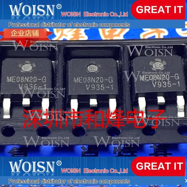 6шт ME08N20-G MOS TO-252 200V 8A Интегральная схема