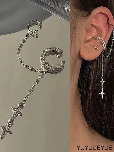 Серьги кисточки