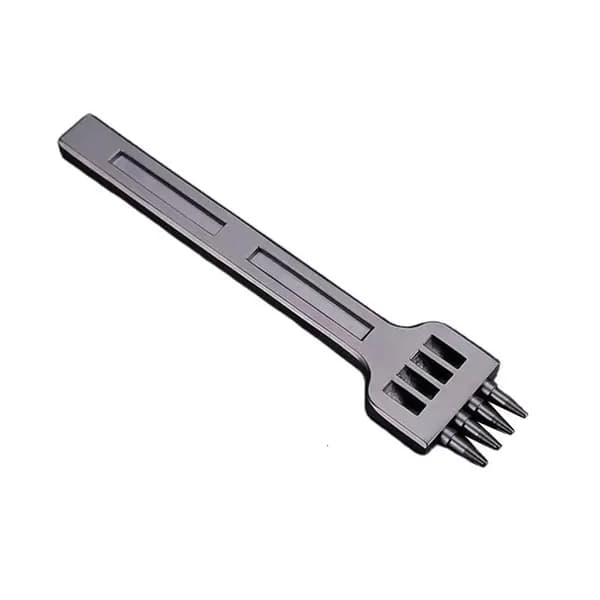 Круглый пробойник для кожи, 5mm - 4 зуба