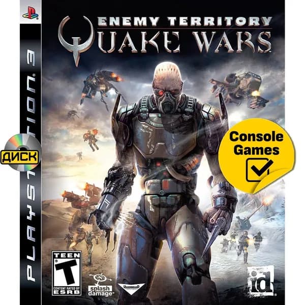 Игра PS3 Enemy Territory Quake Wars (PlayStation 3, Английская версия)