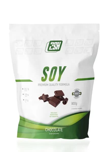 Соевый протеин веганский растительный 2SN Soy Protein 900 грамм шоколад