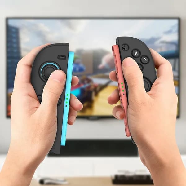Чехол силиконовый защитный для Joy-Con Nintendo Switch 2 (чёрный)