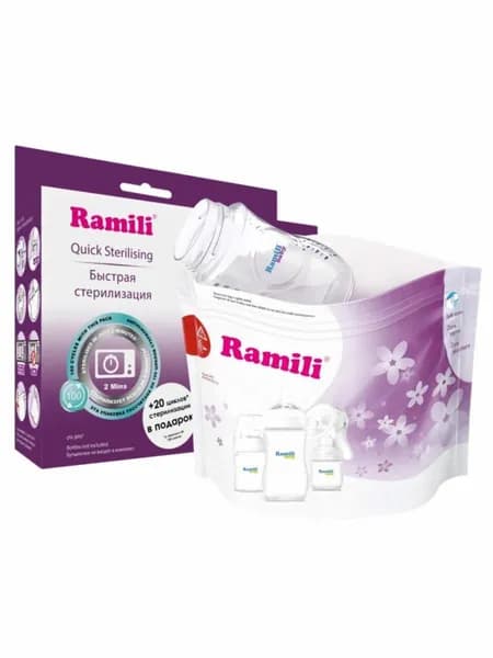 Пакеты для стерилизации в СВЧ печи Ramili RSB110