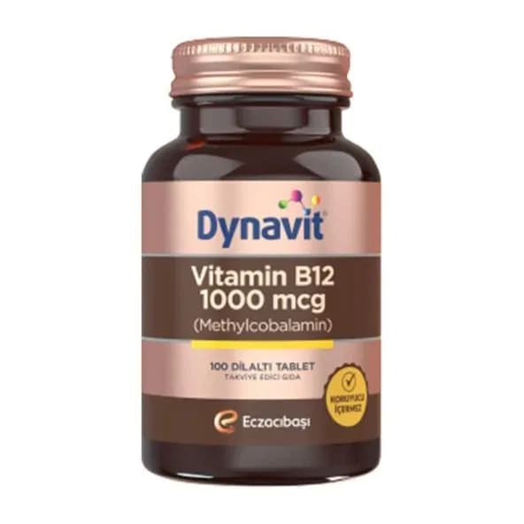 Dynavit Vitamin В12 1000 мкг в 100 таблетках