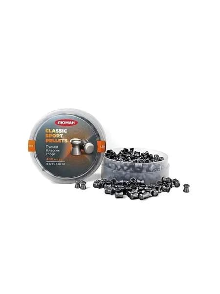 Пули для пневматики Люман "Classic Sport Pellets" (кал.4,5, 0,52гр., 400шт.)