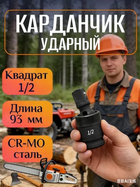 Эксклюзивный ударный кардан 1/2 Cr Mo
