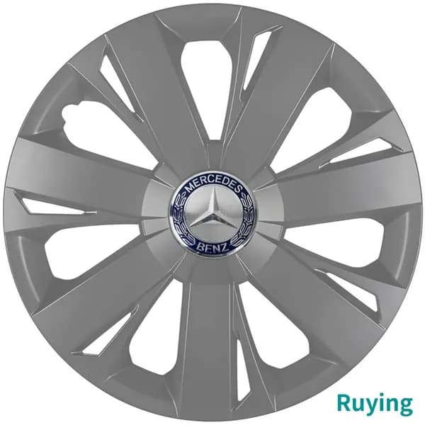 Колпачки для центров колёс Mercedes-Benz, диаметр 75 мм, цвет тёмно-синий