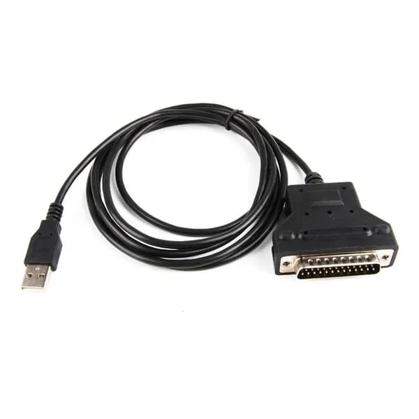 Кабель USB- DB25 25-контактный RS232 для принтера
